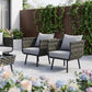 MFURN Cinderella Outdoor Rope Patio Lounge 4pc Set