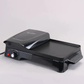 ENZO 2 in 1 electric bbq grill non stick cast teppanyaki grill
