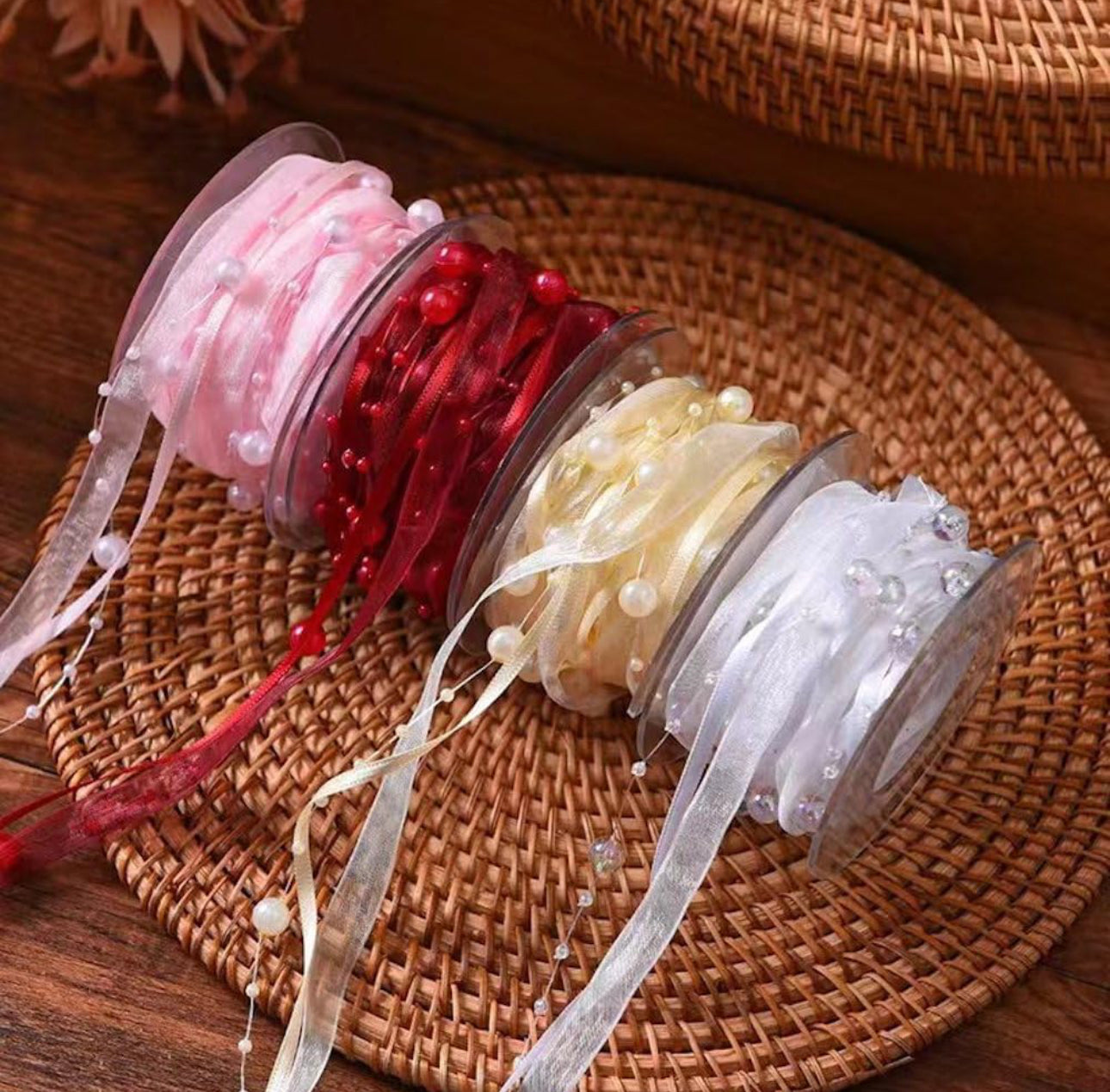 Pearlized Gift Wrap Ribbon