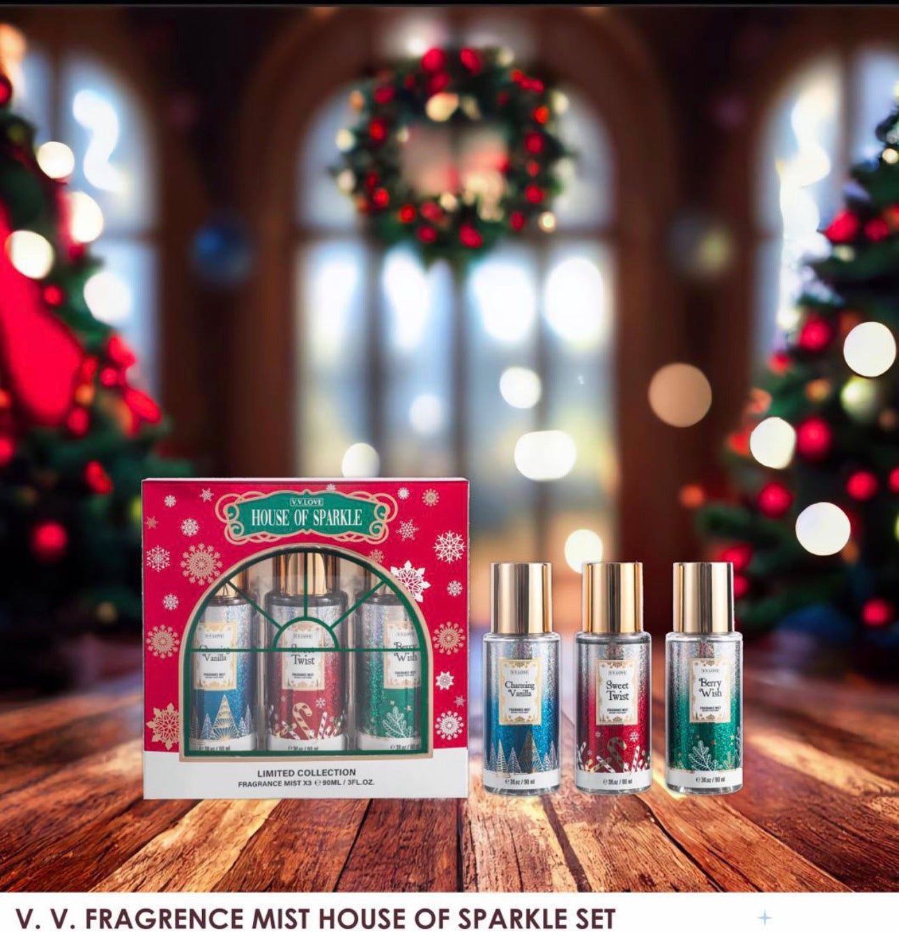 Christmas Fragrance & Body Lotion Gift Sets-Various Options