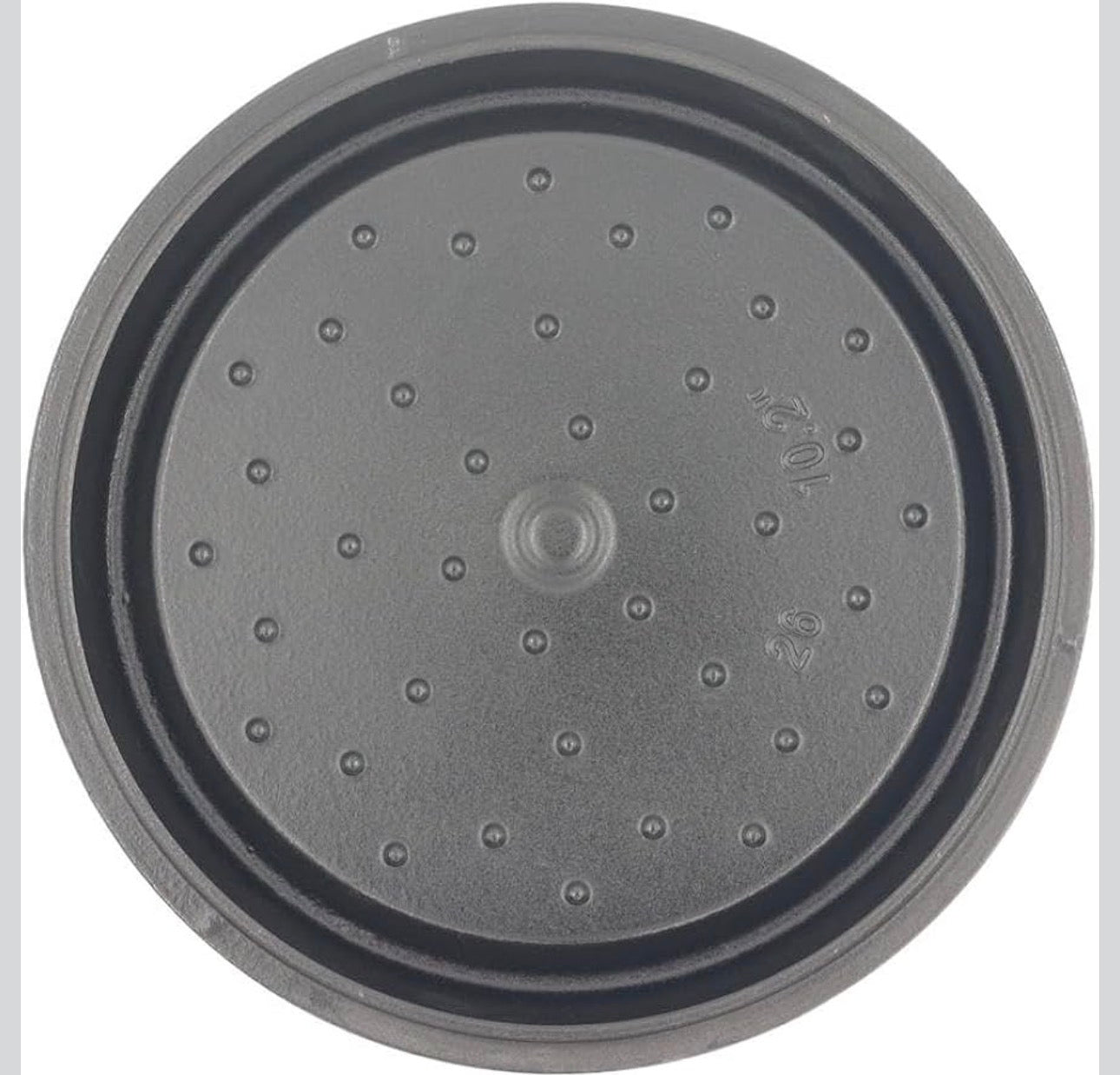 MHOME Cast Iron Casserole Pot with Lid - Various Options