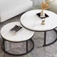 MFURN Round Nesting Table Set 2pc Sintered Top-Various Colours