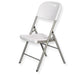 Folding Catering Chair White H/D