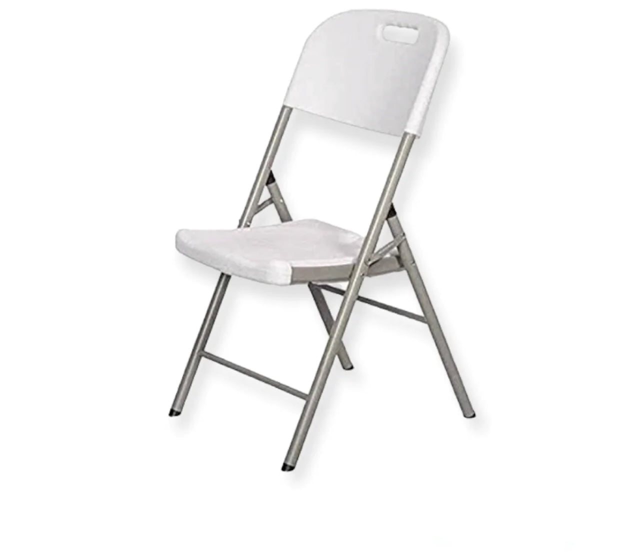 Folding Catering Chair White H/D