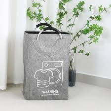 MHome Collapsible Laundry Bag with Ring Handles-Various Options