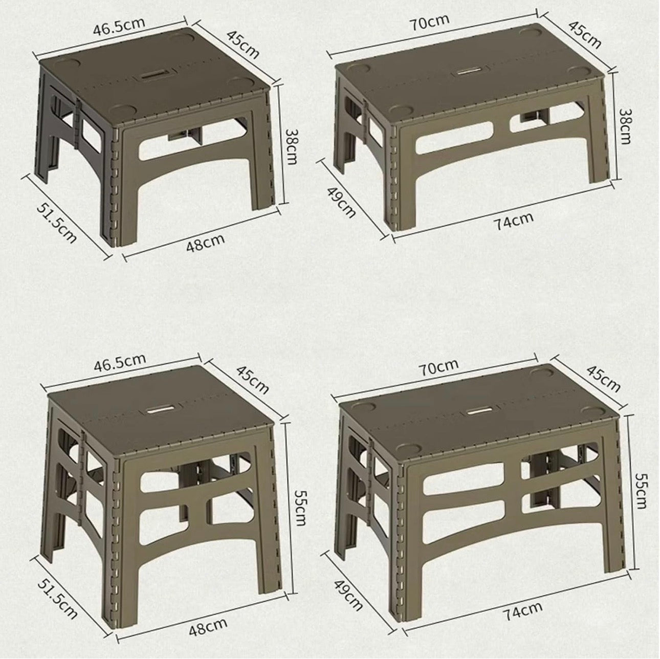 MFURN Foldable Multi-Purpose Table