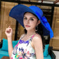 Ladies Wide Brim Summer Sun Hats Various Colours