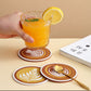Coffee Coaster Set PVC 4pc
