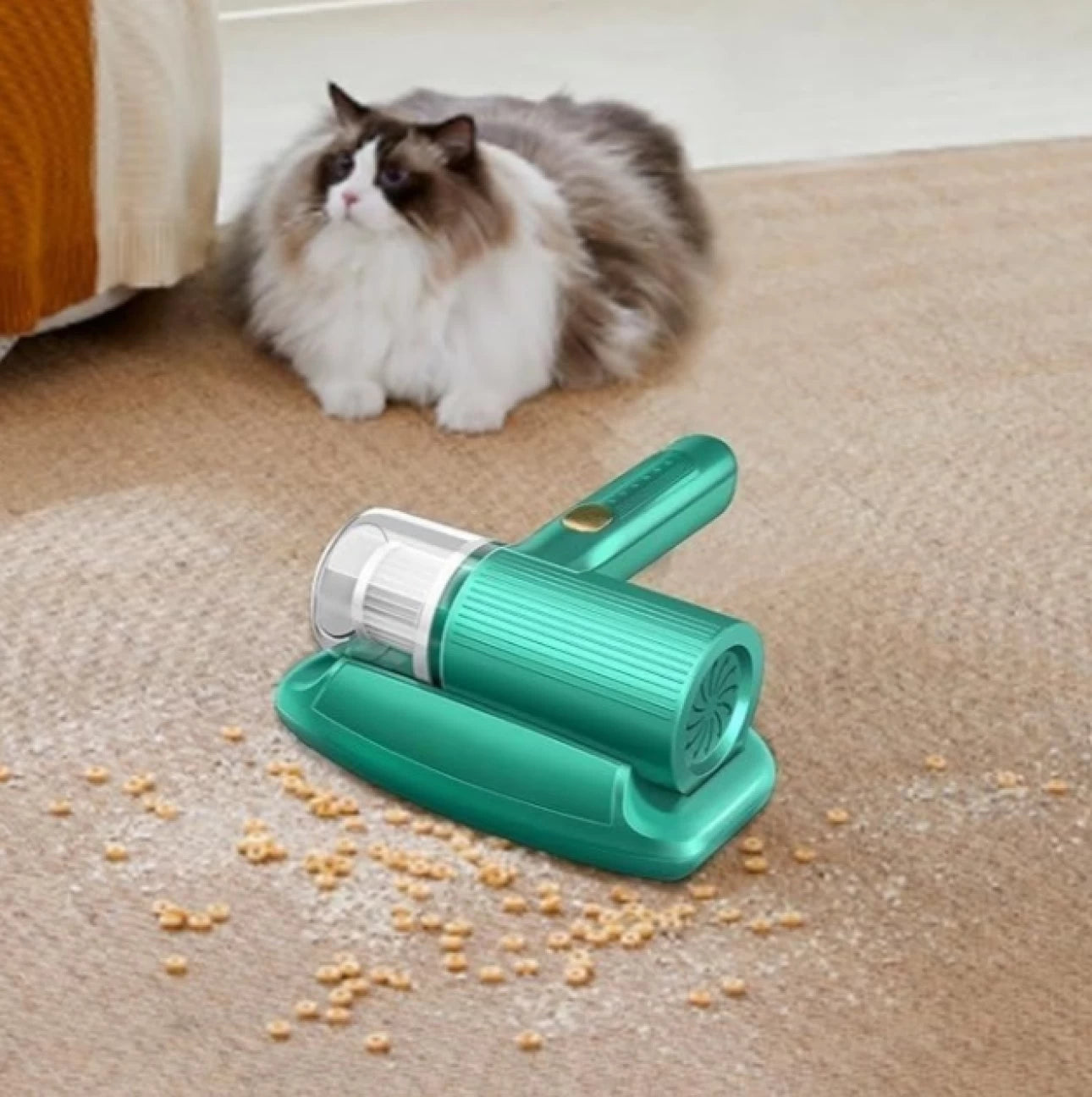 Condere Bed Vacuum Cleaner UV Sanitizing - Powerful Handheld UV Vacuum Cleaner, Mattress Cleaner Machine for Sofas, Carpets and Other Fabrics