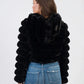 Ladies Quilted Faux Fur Jackets-Various Colours