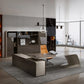 Modern CEO Manager Desk Stylish Lacquered Office Desk & Chair Various Options - PreOrder Sales Now Available!