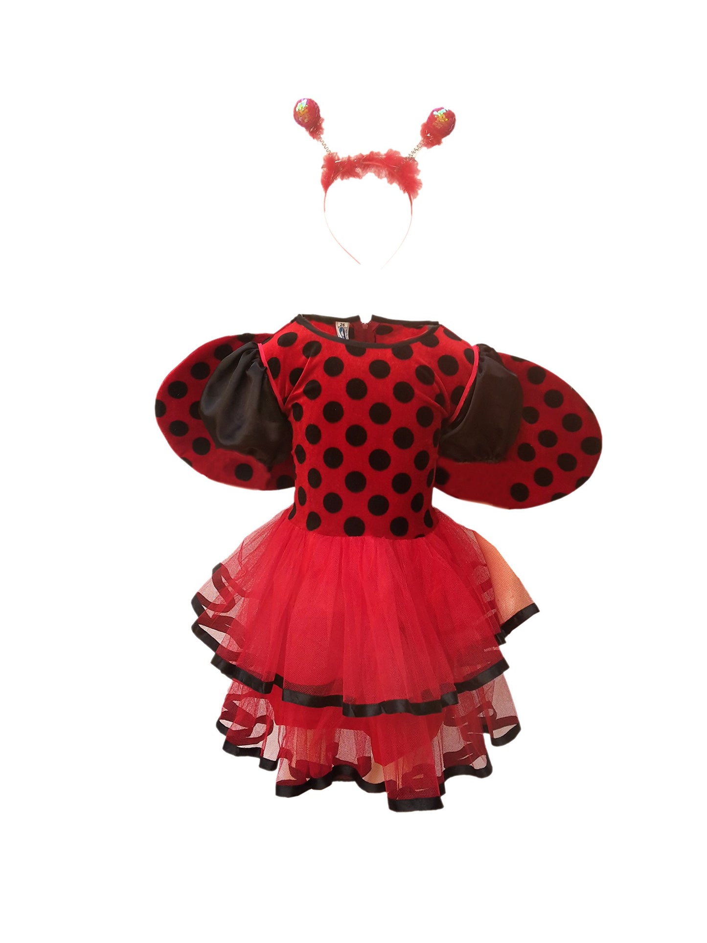 Fancy Dresses Cosplay Red Lady Bug Girl Insect Costume - Various Options