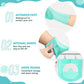 Pet Grooming Gloves Large, Heat Resistant Cat Bathing Gloves with High-Density Teeth, Silicone Dog Bathing Gloves with Enhanced Five Finger Design, for Washing, Bathing, and Massaging