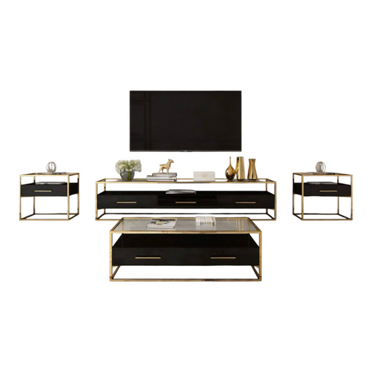 MFurn TV Stand Combo 4pc Set