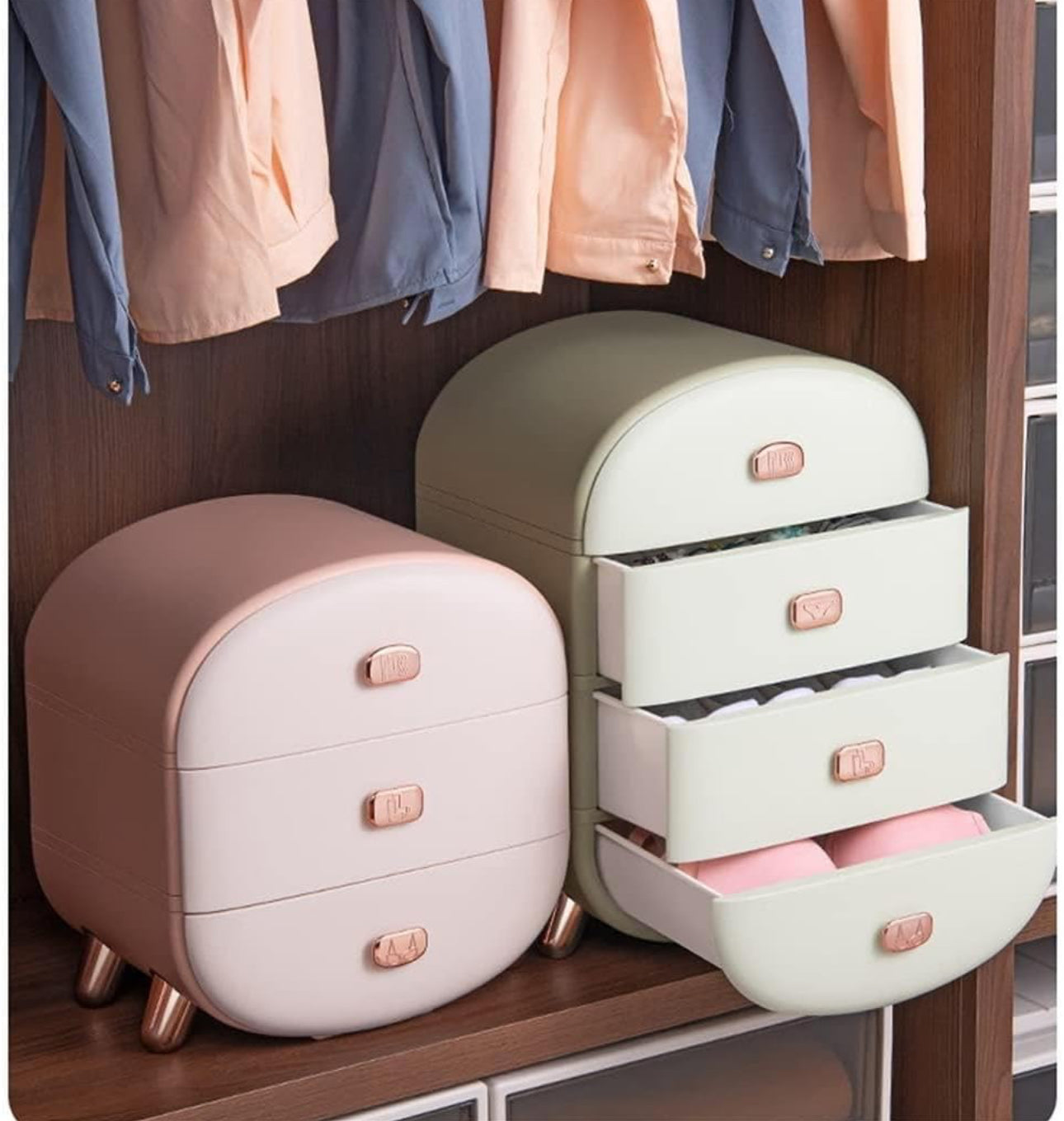 Cosmetic Storage Makeup Bathroom Cabinet ABS Plastic- Various Options