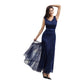 Ladies Elegant Lace Evening Dress