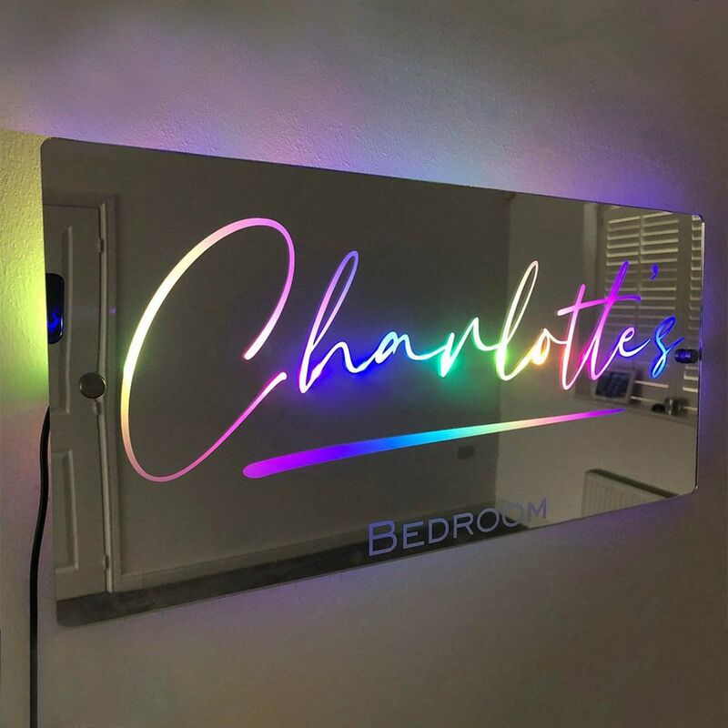 Personalised LED Mirror PreOrder Sales Only!
