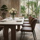 MFURN Italian Styled Walnut Dining Set 7pc