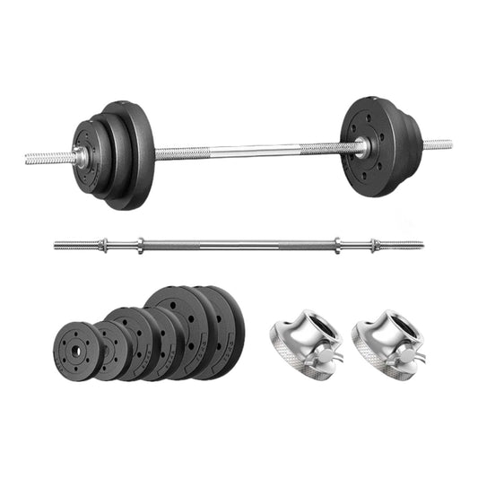 Barbell set weight stationary home gym weight training fitness - 50kg