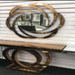 Glass Console Table & Crushed Diamond Mirror Various Options