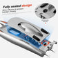 MTech High-Speed RC Racing Boat – 48 km/h Remote Control Boat for Kids & Adults