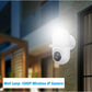 Wifi IP Camera 1080P With Wall Lamp Floodlight Bulb For Home Security