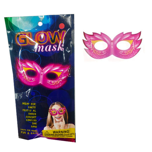 Party Glow Masquerade Mask Concert Club Bar Love Glasses Costume Face Masque