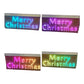 Merry Christmas Neon Sign With Hanging Chain 220V