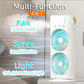 Double-Ended Spray Fan USB Rechargeable 2000mAh