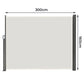 MHome Retractable Wind & Privacy Single Sided Screen-Available In 3 Colour Options