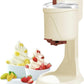 Automatic Frozen Fruit Ice Cream Machine Maker for Home Use DIY 1L Fruit Dessert Machine Milkshake Machine Electric Ice Cream Maker for Making Healthy Soft Serve Sherbet,Cone