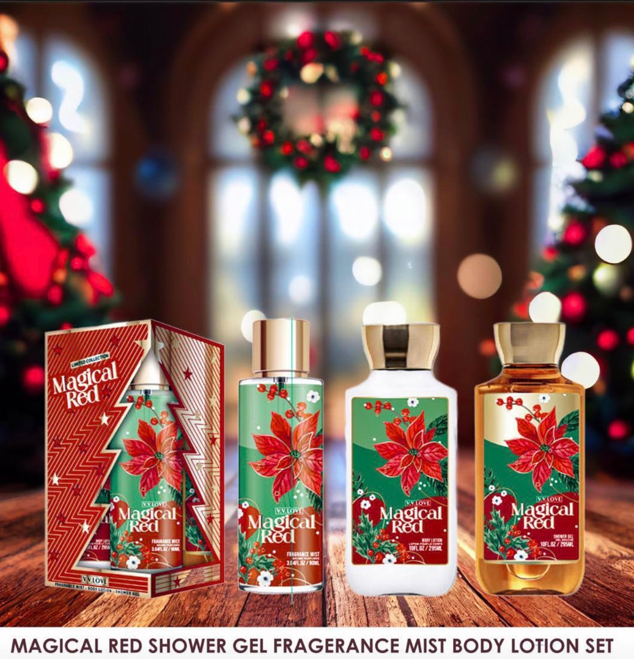 Christmas Fragrance & Body Lotion Gift Sets-Various Options