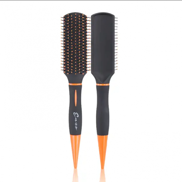 ENZO Family And Salon Use Eco-Friendly Nylon Paddle Hair Comb