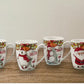 MHome Christmas Ceramic Mug 6pc Set - Various Options