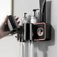 MHome Toothbrush Holders For Bathrooms, Toothbrush Wall Mounted Dispenser，With Toothbrush Cup,Tray Toothpaste Dispenser