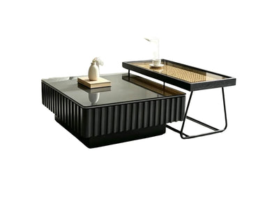MFURN Modern Multi-Tier Nesting Table Set