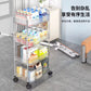 Multifunction 4Tier Acrylic Trolley/Rack