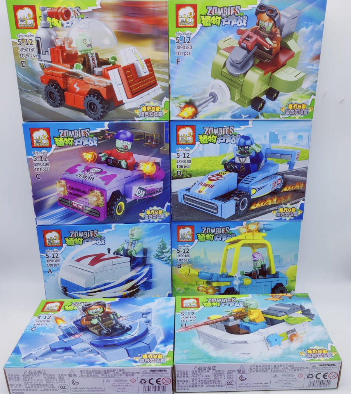 Racing Cars Building Blocks Toy Gift Set