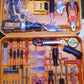 Cordless Electric Drill Inc 2 X Battery & Charger + 43pc Set Various Tools