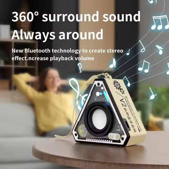 MPower Transparent Speaker, Lightweight & Portable, Bluetooth Technology