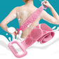 Silicone Body Back Scrubber Double Side Bathing Brush 2pc  - Various Options