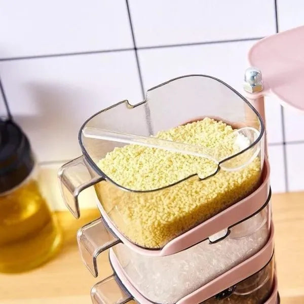 5 Layer Rotating Condiment Spice Organiser – Megamall Online Store