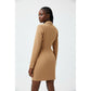 Ladies Double Breasted Blazer/Mini Skirt 2pc Set-Various Colours