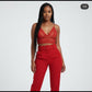 Ladies High Waisted Formal Ankle Trousers-Various Colours