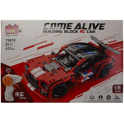 Building Block Rechargeable Remote Control Car 433 Pc