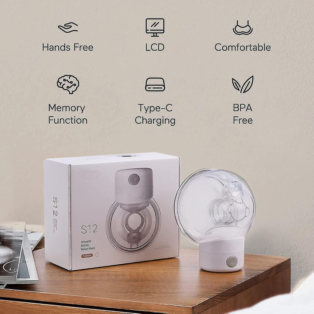 Silent Wearable Breast Pump