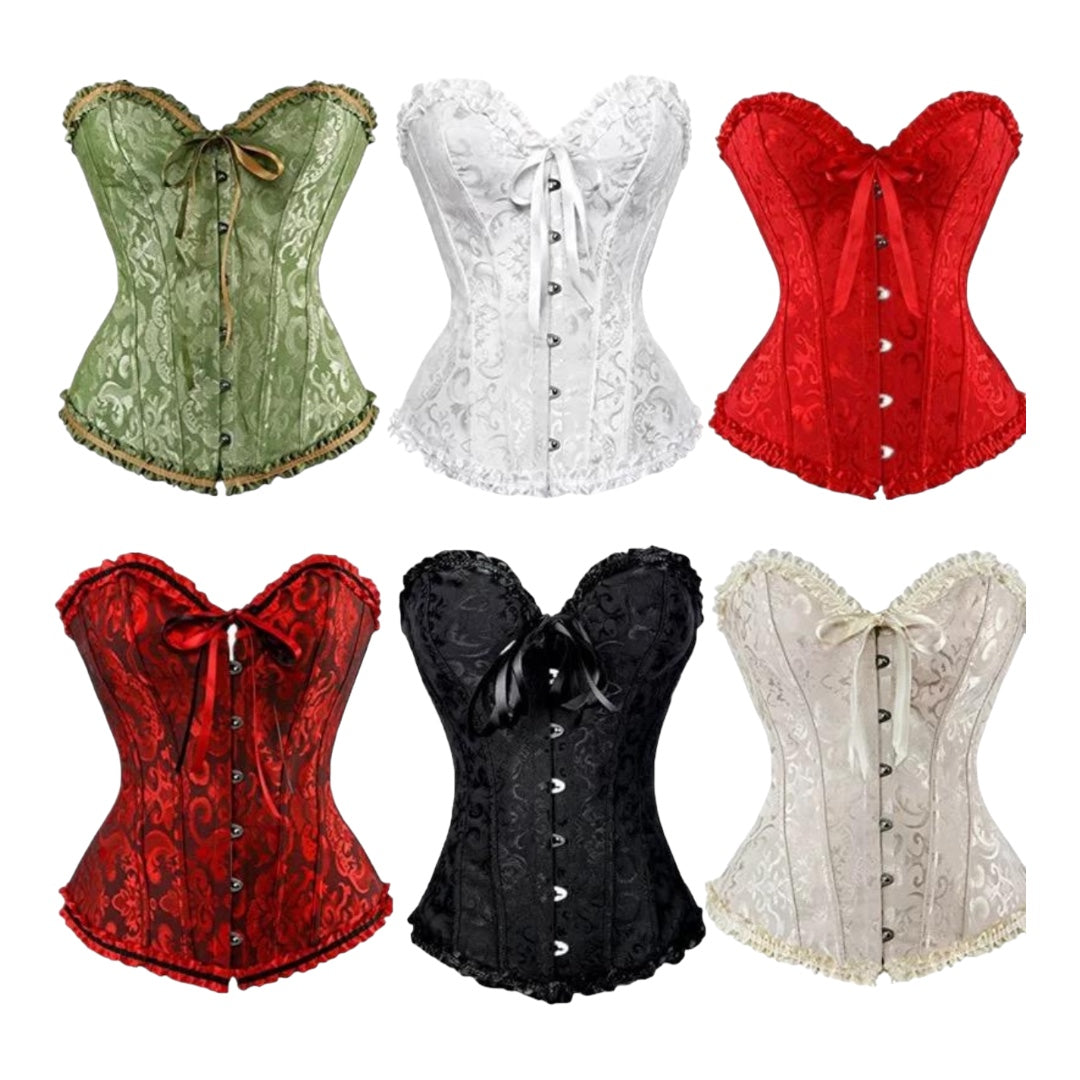 Ladies Sexy Lace Corsets- Various Colours