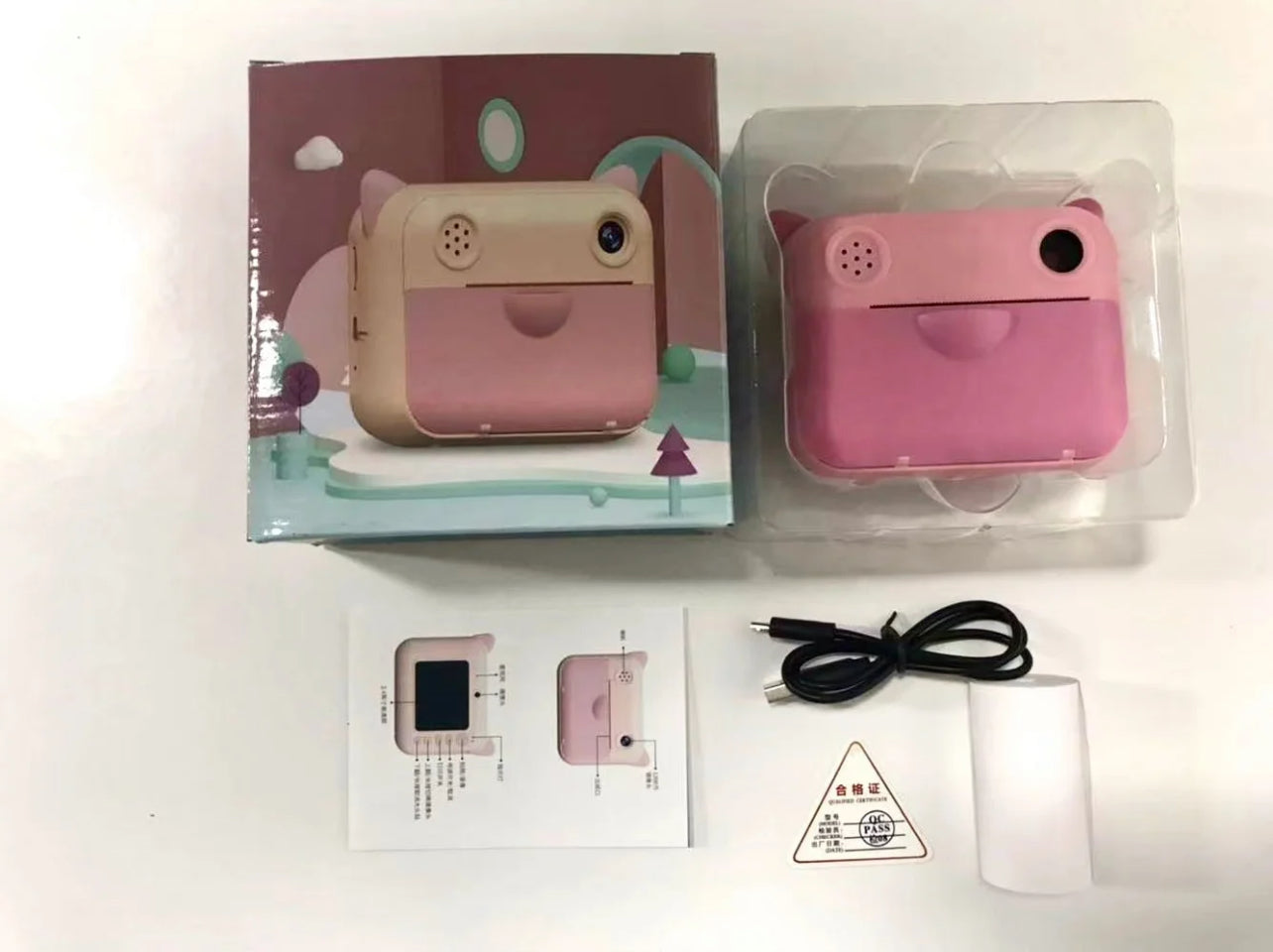 Kids Instant Print Camera