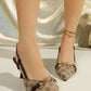 Ladies Vintage Style Slingback Pumps