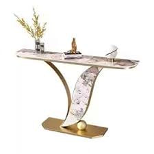 MFurn Nordic Style Sintered Top Console Table